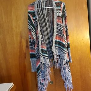 Poof! sweater/throw over